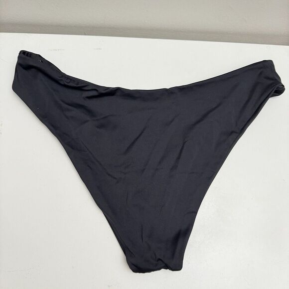 NEW! ASOS Design Curve Recycled Mix & Match Hipster Bikini Bottom Black US Sz 12 - Picture 4 of 5